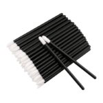 Disposal black lip brushes / applicator tool - pack of 50