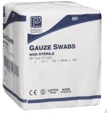 Gauze Swabs-10 x 10cm 8 ply x 100