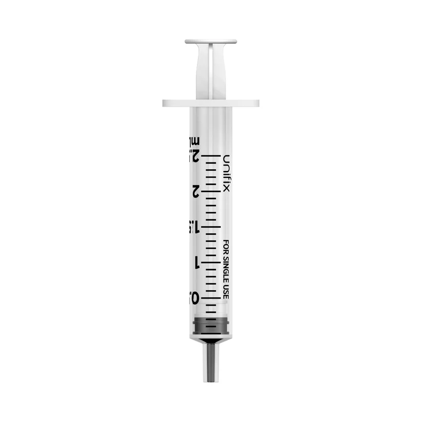 RDS2_syringe 2mL Unifix Reduced Dead Space Syringe X 100 - Image 1