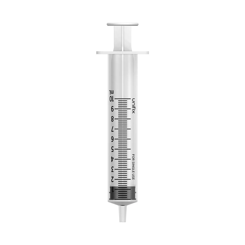 ux10_syringe 10ml Unifix Luer Slip Syringes x 100 - Image 1